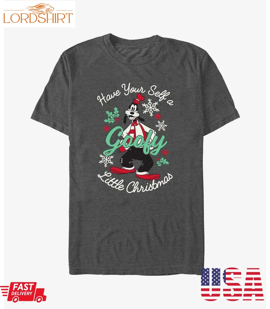 Disney Goofy Little Christmas T Shirt