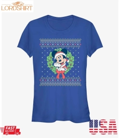 Disney Mickey Mouse Mickey Christmas Girls T Shirt