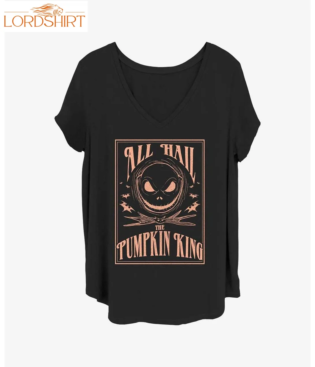 Disney The Nightmare Before Christmas Hail The Pumpkin King Girls T Shirt Plus Size