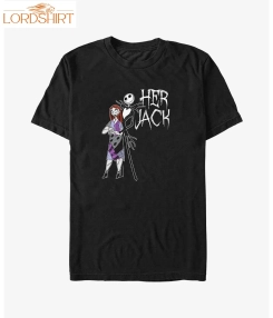 Disney The Nightmare Before Christmas Her Jack Big And Tall T Shirt