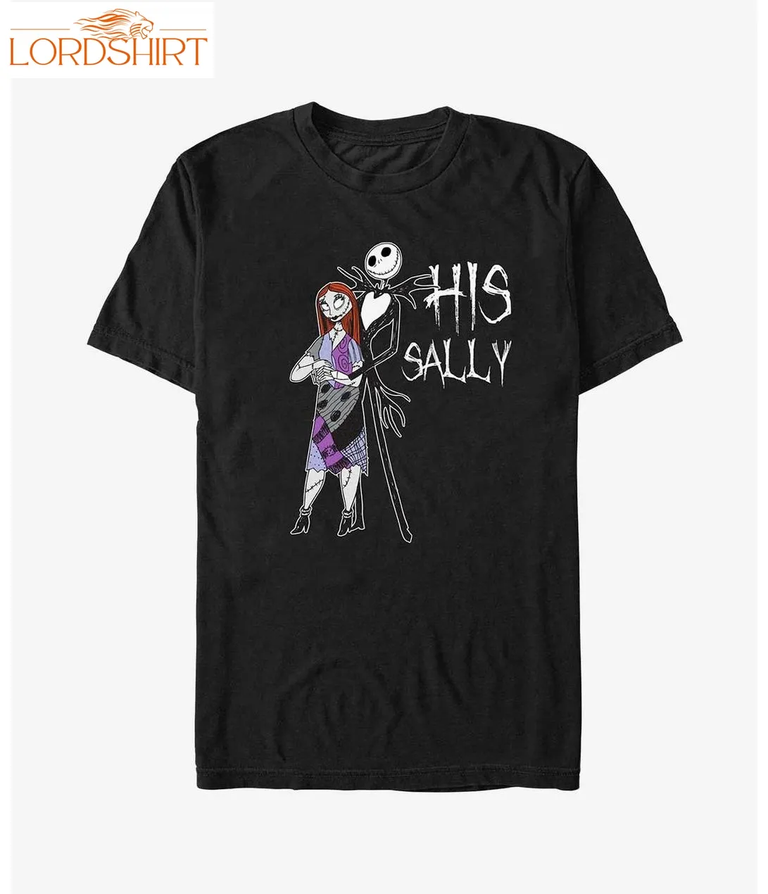 Disney The Nightmare Before Christmas His Sally Big And Tall T Shirt