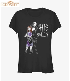 Disney The Nightmare Before Christmas His Sally Girls T Shirt