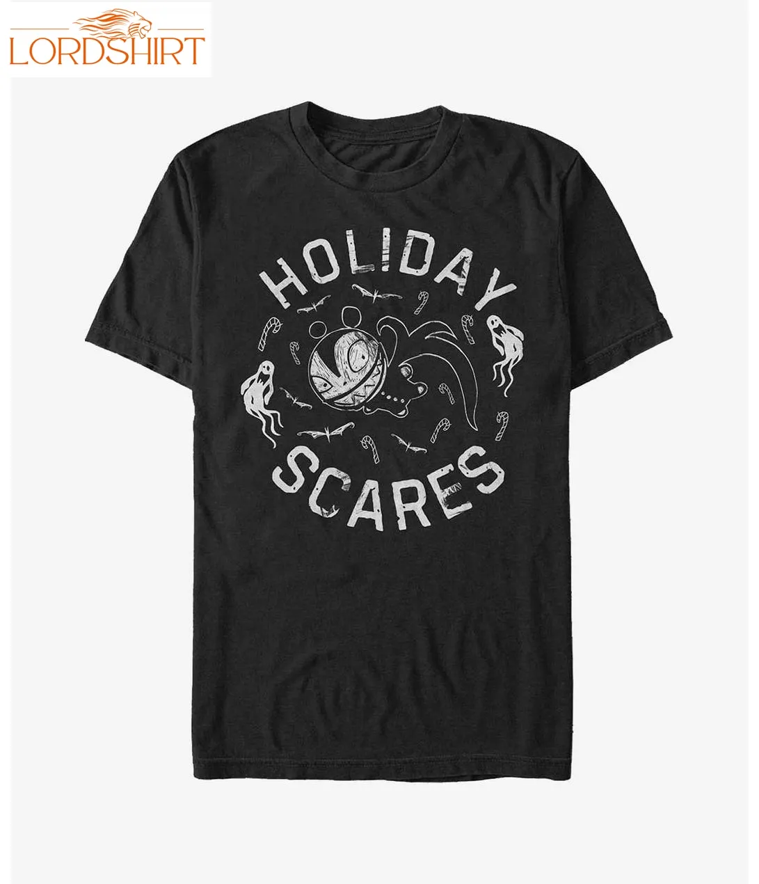 Disney The Nightmare Before Christmas Holiday Scares Extra Soft T Shirt