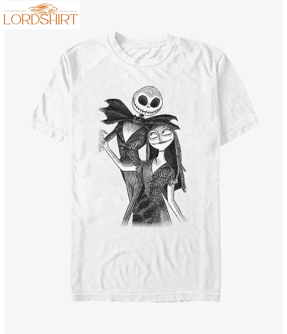 Disney The Nightmare Before Christmas Jack And Sally Dance T Shirt