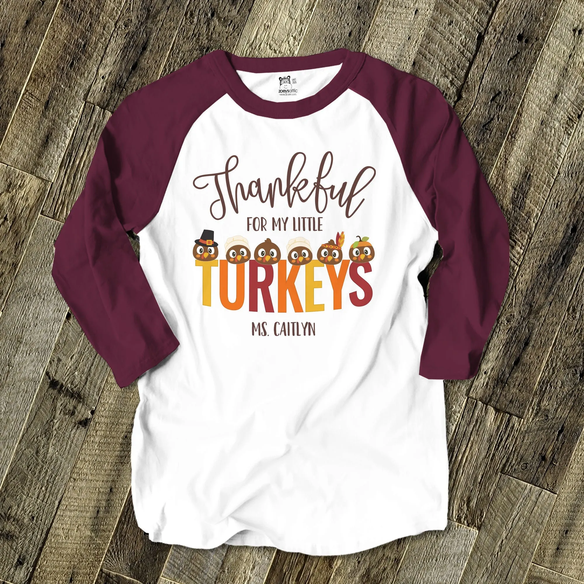 Teacher Thanksgiving Shirt Fall Teacher Shirt Thankful