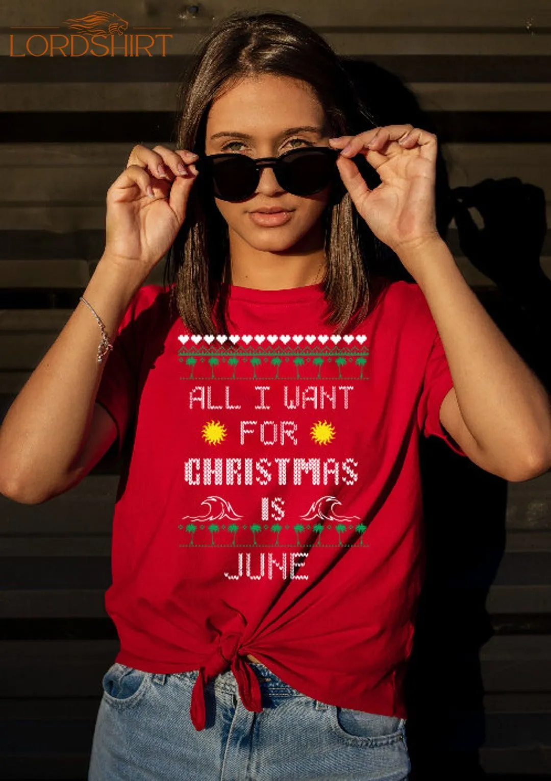 All I Want For Christmas Is June Funny T-shirt Hoodie And