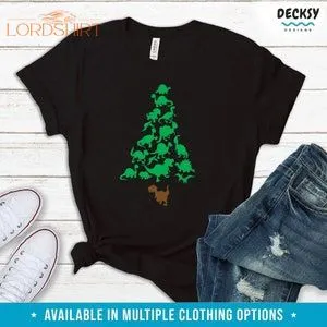 Christmas Dinosaur Tshirt Christmas Tree Shirt Tree Rex