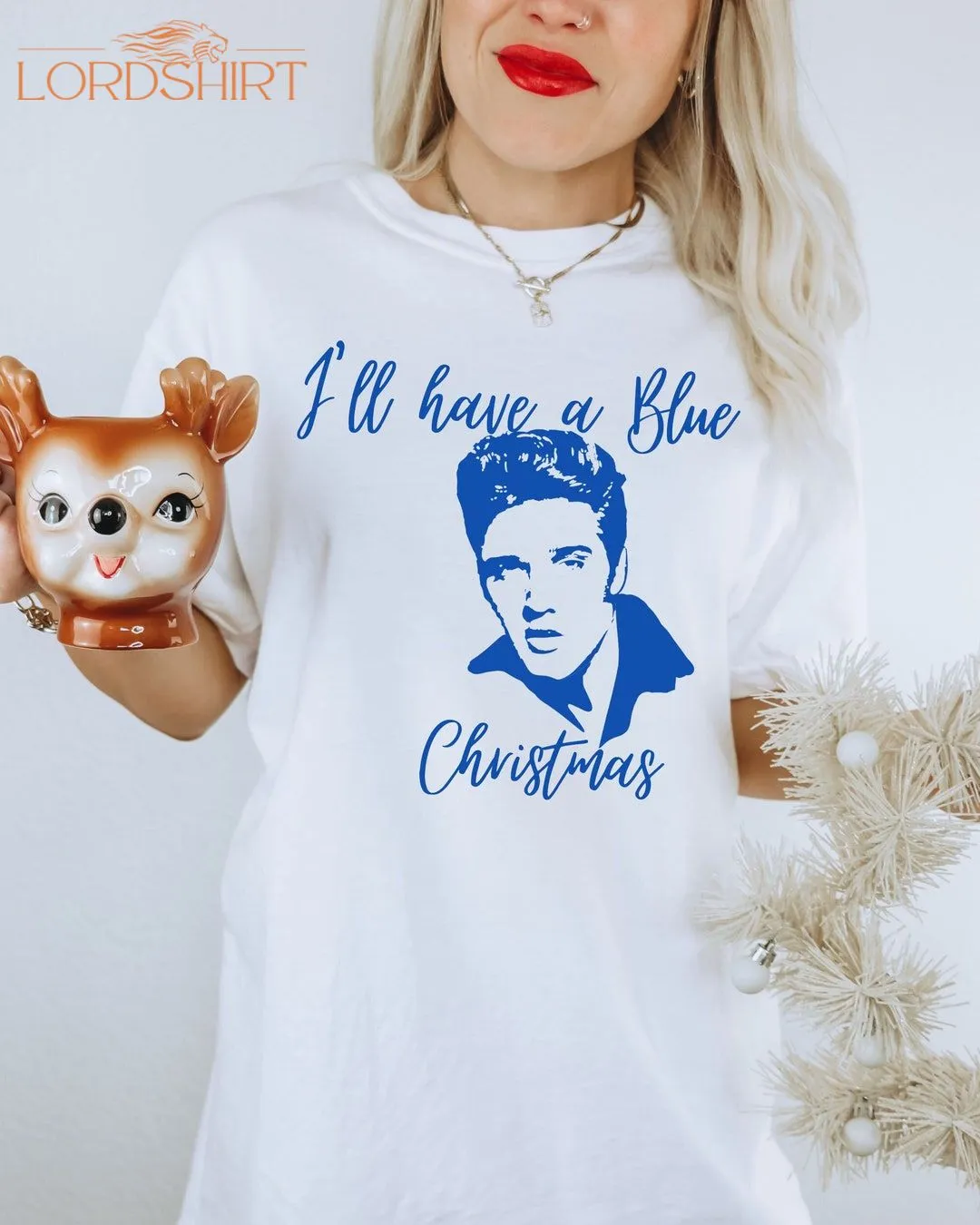 Christmas Elvis T-shirt Christmas Shirt Christmas Tee