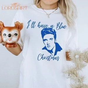 Christmas Elvis T-shirt Christmas Shirt Christmas Tee