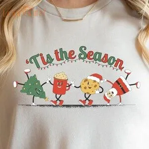 Christmas T-shirt Tis The Season Christmas Shirt Christmas