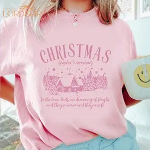 Christmas Taylor's Version Sweatshirt Taylor Christmas