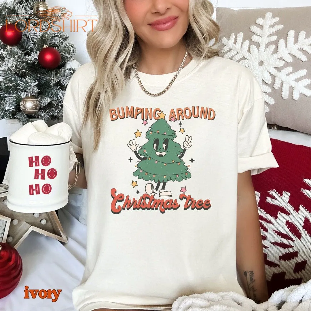 Funny Christmas Pregnancy Announcement Comfort Colors Shirt