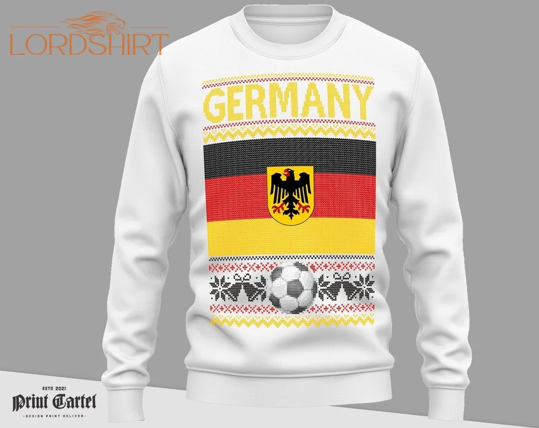 Germany Christmas Jumper Deutschland Football Christmas