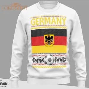 Germany Christmas Jumper Deutschland Football Christmas