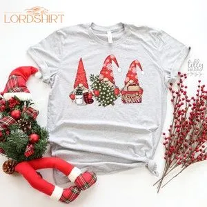 Gnome Christmas T-shirt Matching Family Garments Available