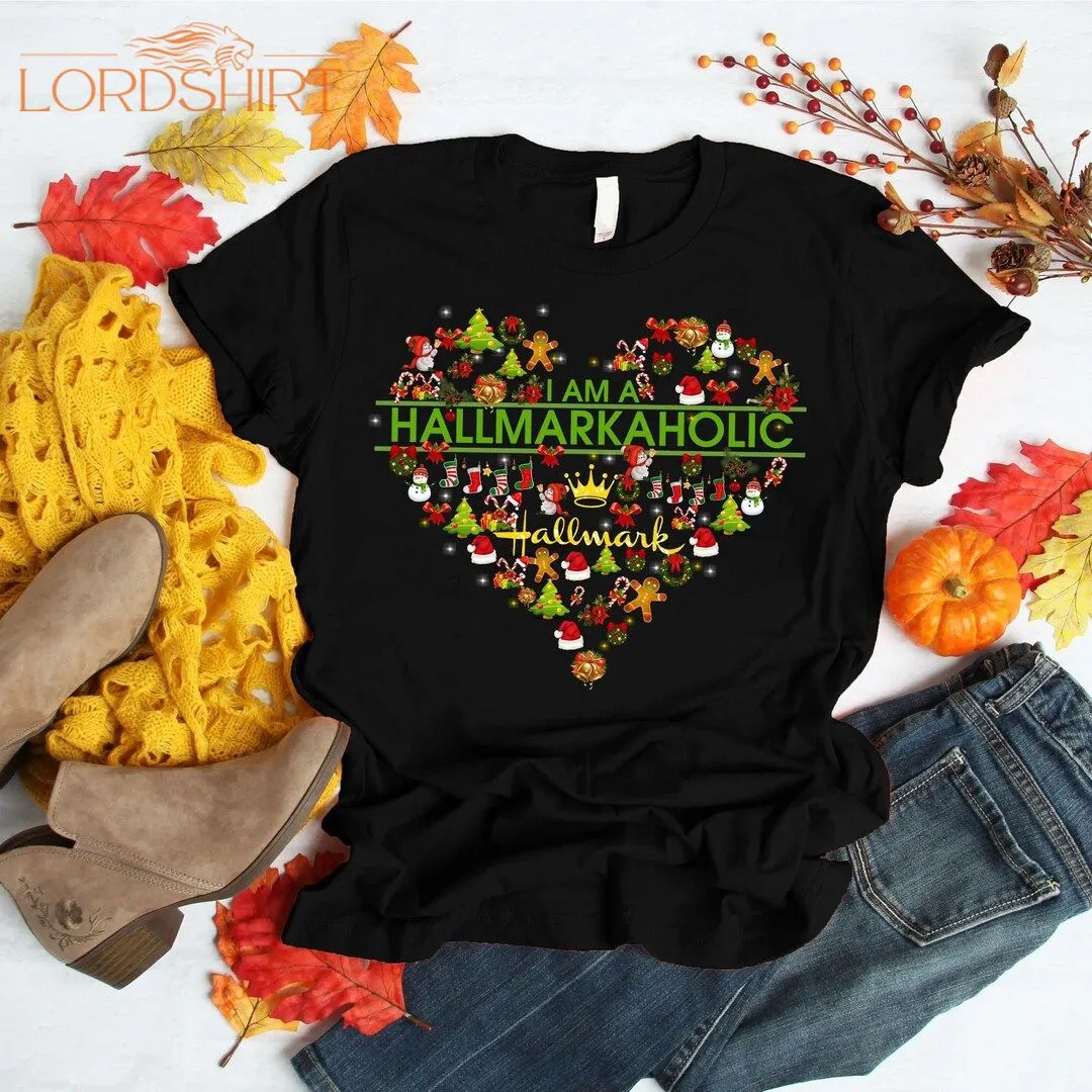 Hallmarkaholic Shirt Christmas Movie Lovers Christmas Movie