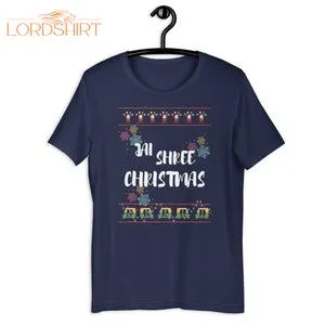 Jai Shree Christmas T-shirt Desi Christmas T-shirt South