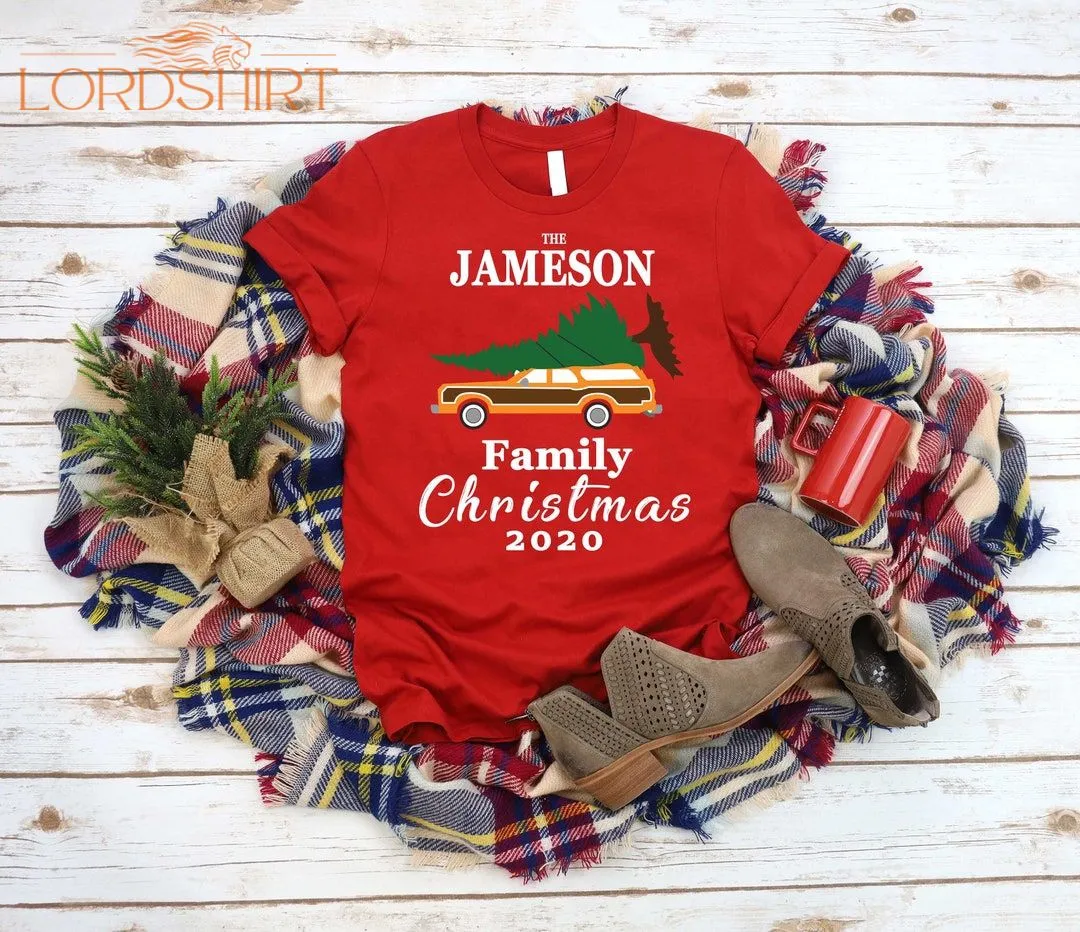 Matching Family Christmas T-shirts Personalized Custom Family