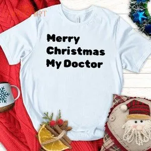 Merry Christmas Doctor Shirt Cute Christmas T-shirt