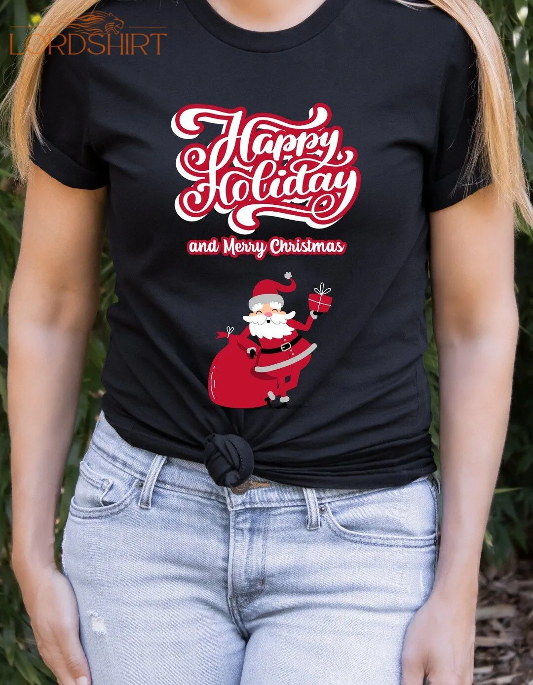 Merry Christmas T-shirt Handmade T-shirt Cute Gifts