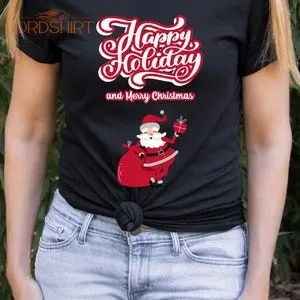 Merry Christmas T-shirt Handmade T-shirt Cute Gifts