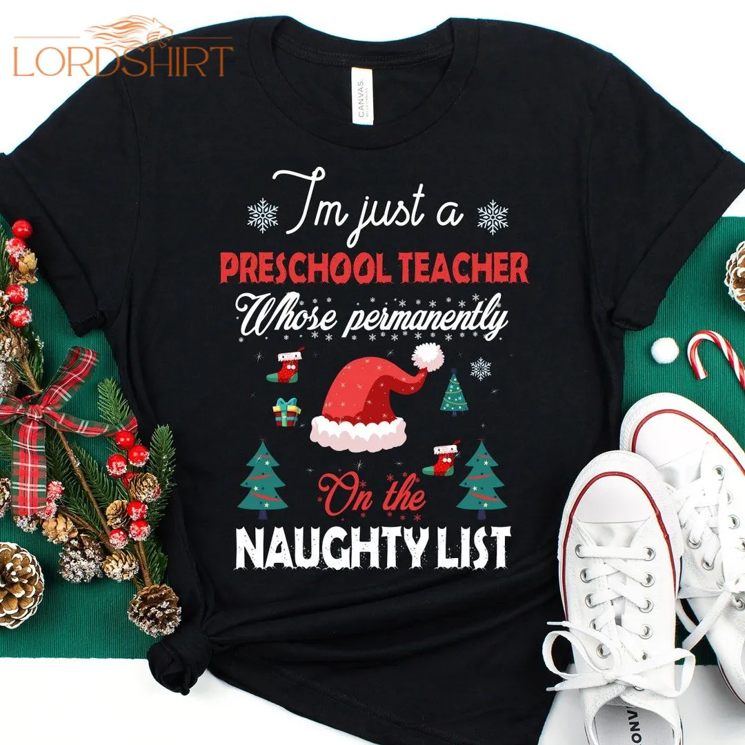 Preschool Teacher Christmas Shirt Preschool Teacher Christmas