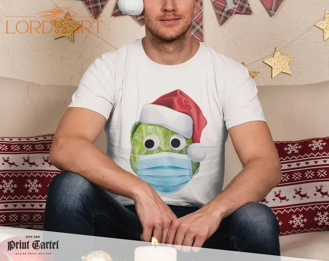 SPROUT MASK Funny Christmas Tshirt Mens Funny Christmas