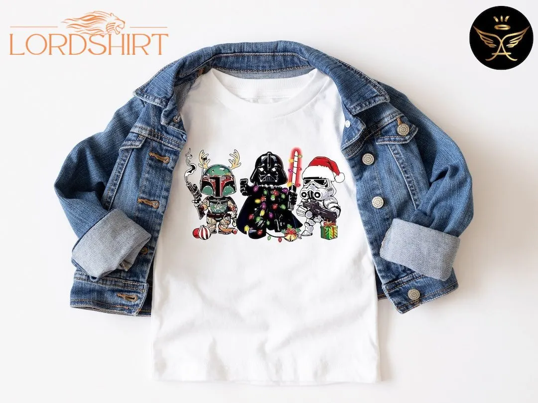 Starwars Christmas Shirt Starwars Christmas T-shirt