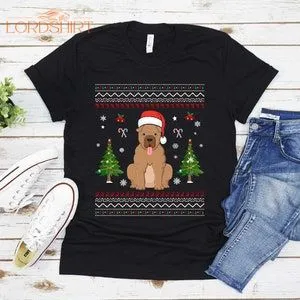 Ugly Shar Pei Dog Christmas T-shirt For Men Women Christmas