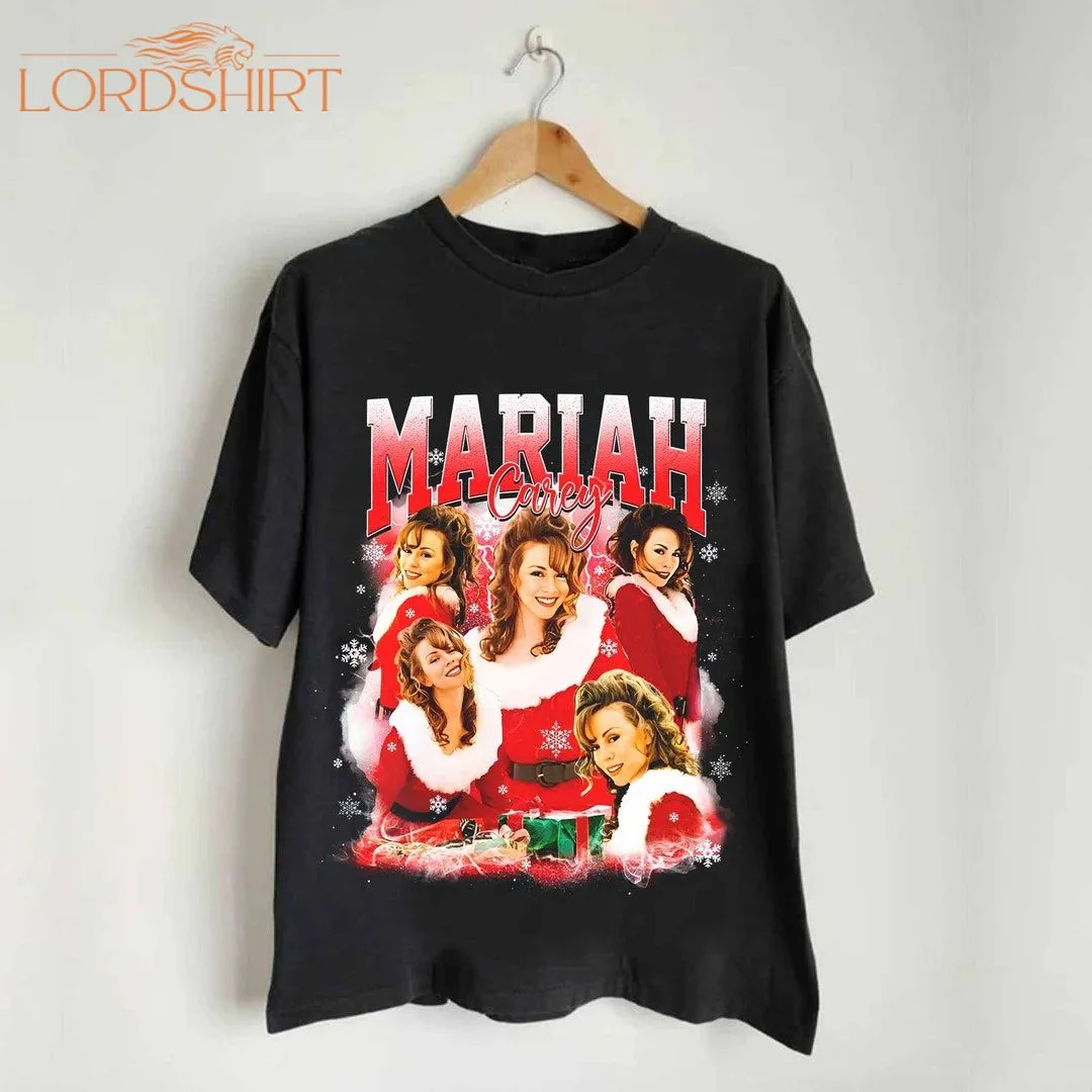 Vintage Mariah Carey Shirt Mariah Carey Xmas Bootleg Shirt