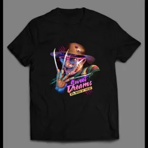 1980s Retro Style Freddy Krueger Sweet Dreams Are Made Of These Shirt