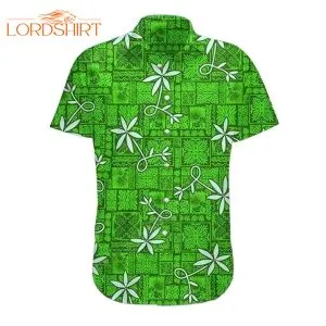 3d Elv Prl Greeen Hawaiian Shirt