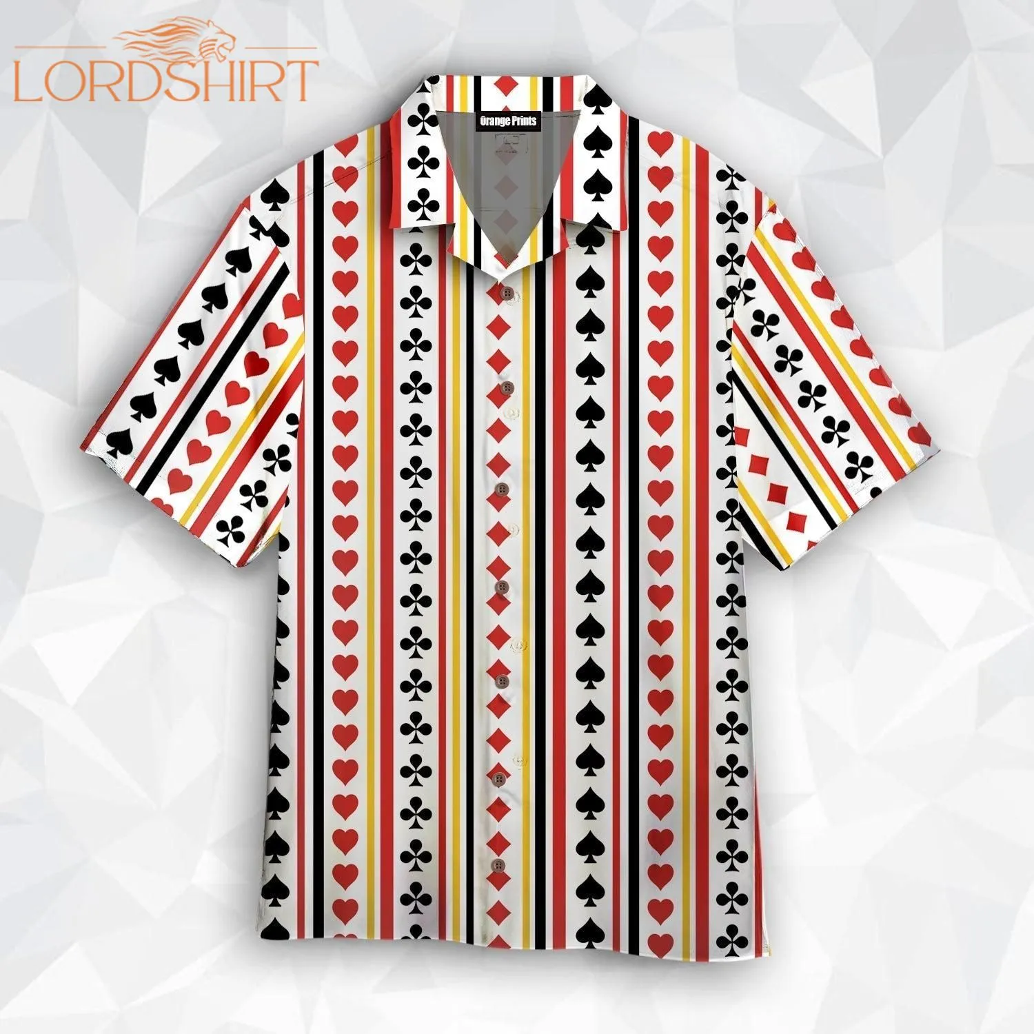 3d Playing Card Hawaiian Shirt