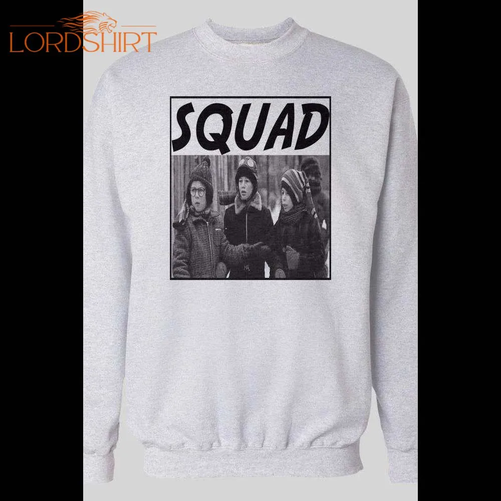 A Christmas Story Squad Winter Pull Over Sweatshirt