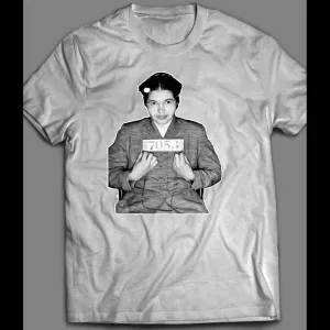 Activist Rosa Parks Mugshot Shirt