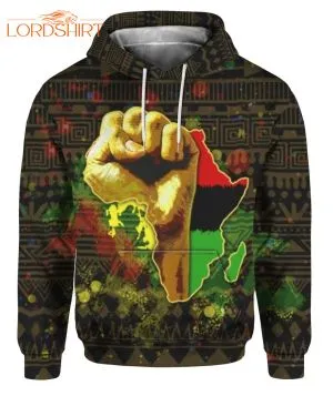 Africa Black Power 3d All Over Print