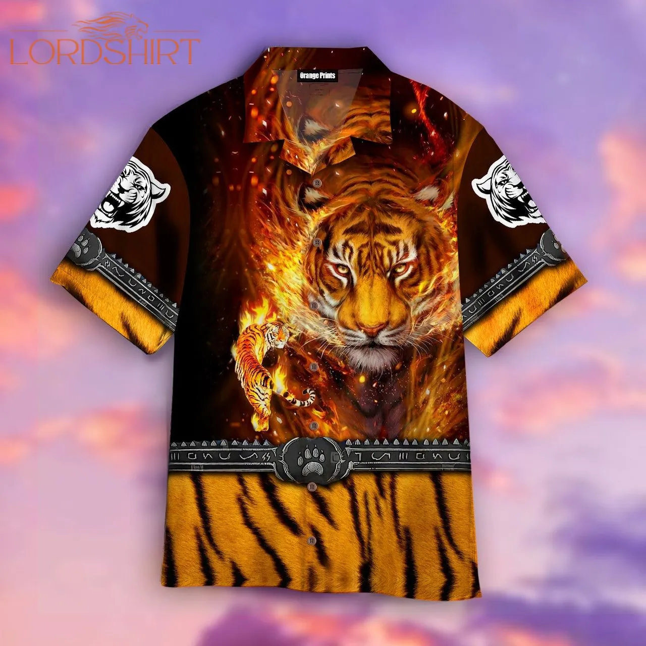 African Gift Tiger Hawaiian Shirt