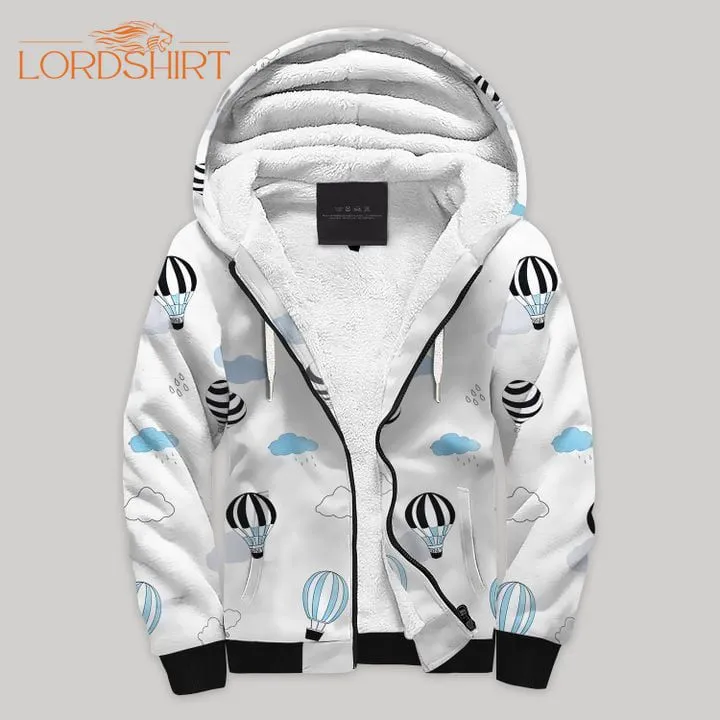 Air Balloons Blanket Fleece Zip Hoodie All Over Print