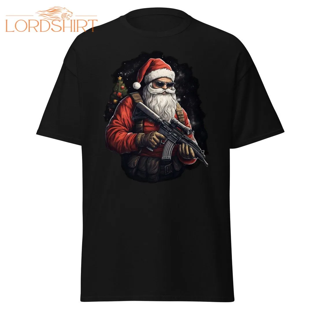 Airsoft Christmas T-shirt High Fashion Hitman