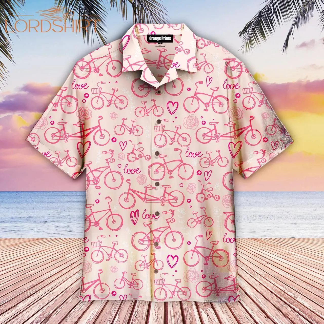 All I Need Is A Pink Bike Hawaiian Shirt