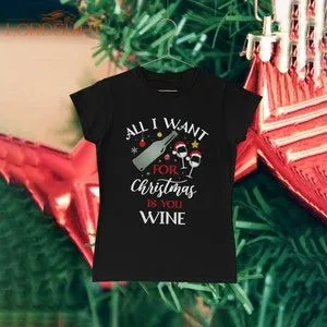 All I Want For Christmas Is You Couples Shirts Merry