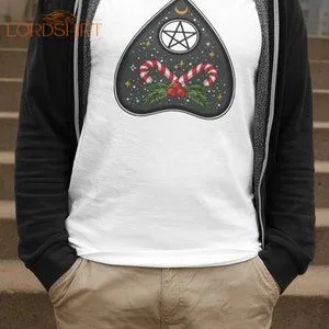 Alternative Christmas Ouija Gothic Mens T-shirt