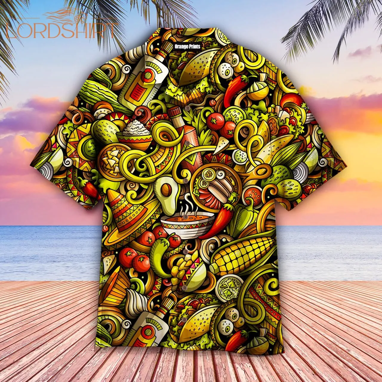 Amazing Mexican Food Hawaiian Shirt