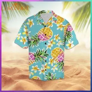 Amazing Pineapple Tropical Aloha Hawaiian Shirt