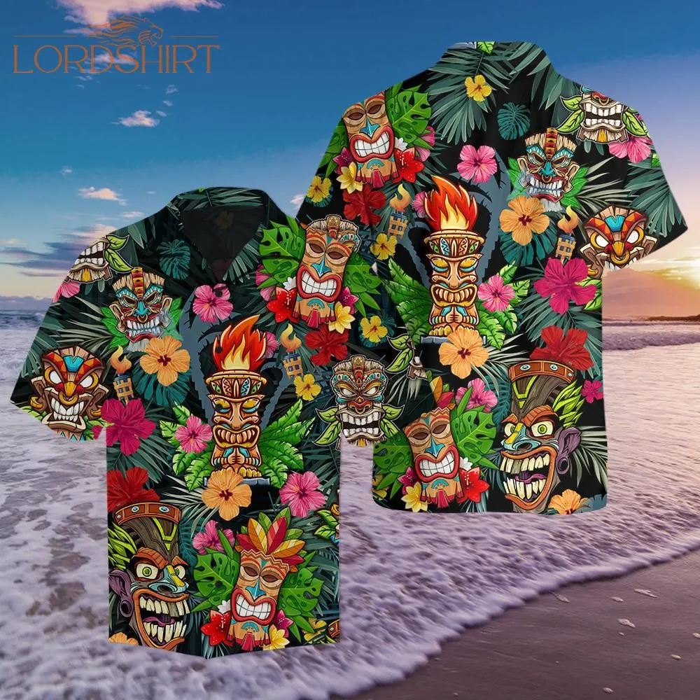 Amazing Tiki Tropical Hawaiian Shirt