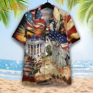 America Historical Proud Hawaiian Shirt