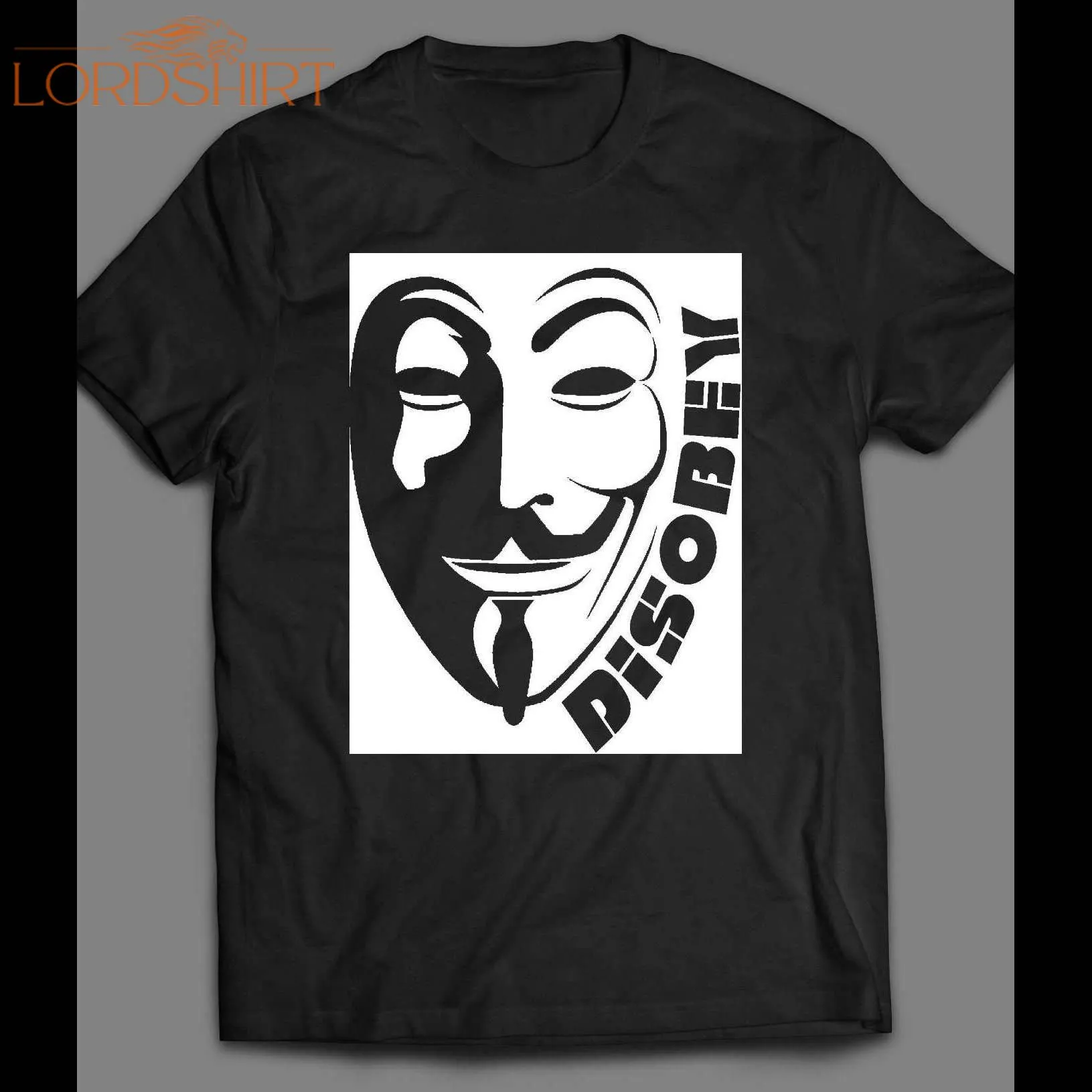 Anonymous Guy Fawks Mask Shirt