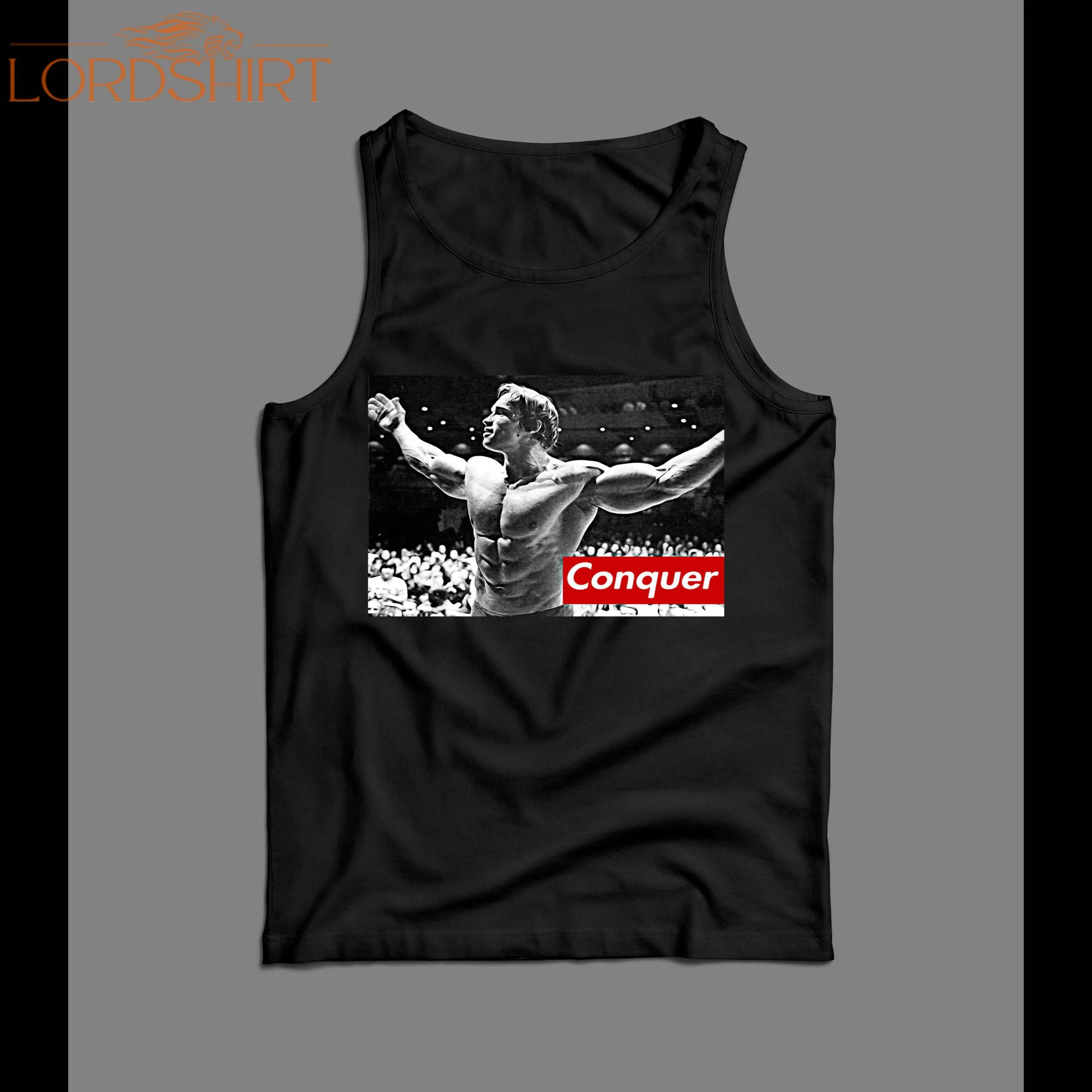 Arnold Schwarzenegger Conquer Gym Tank Top