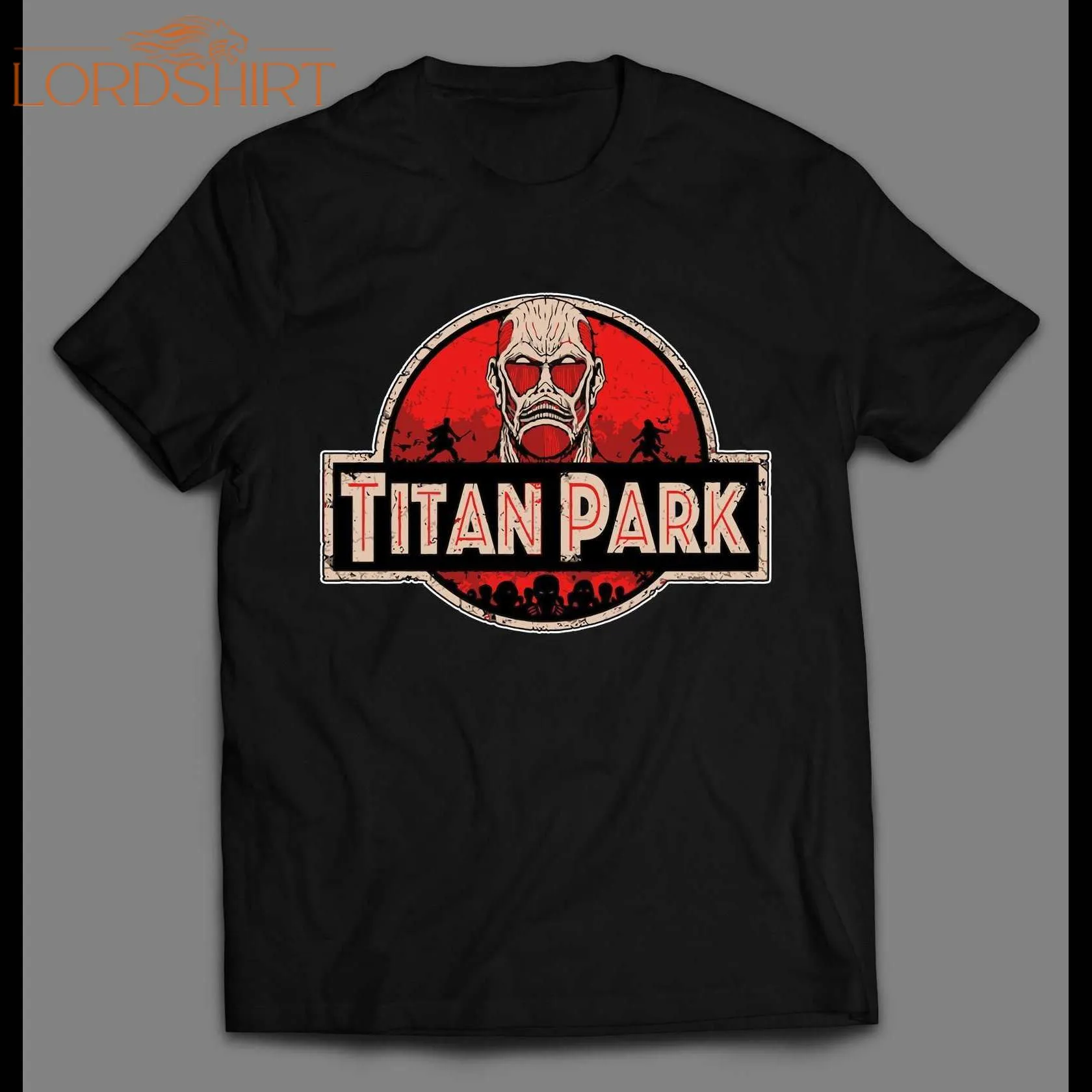 Attack On Titan Titan Park High Quality Anime Shirt