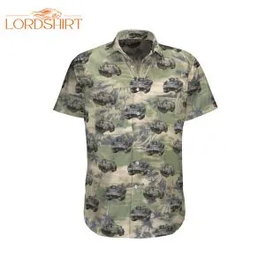 Australia Army Veteran Tank Hawaiian Shirt